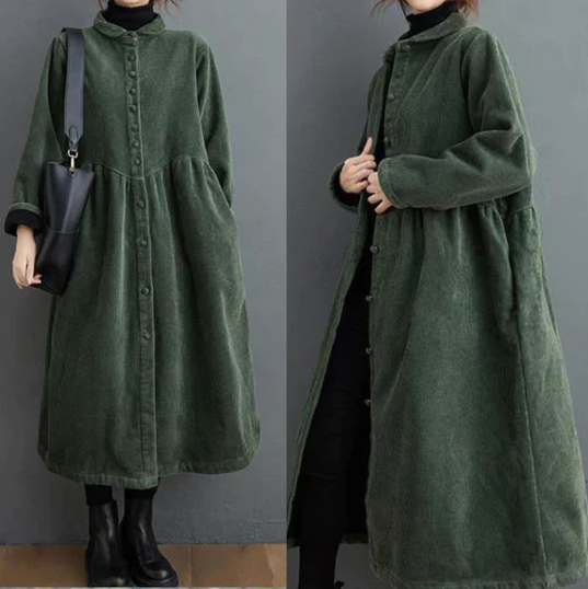 Zoëla | warme en lange jas voor herfst en winter