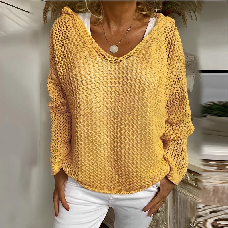 Melissa - comfortabele gebreide hoodie