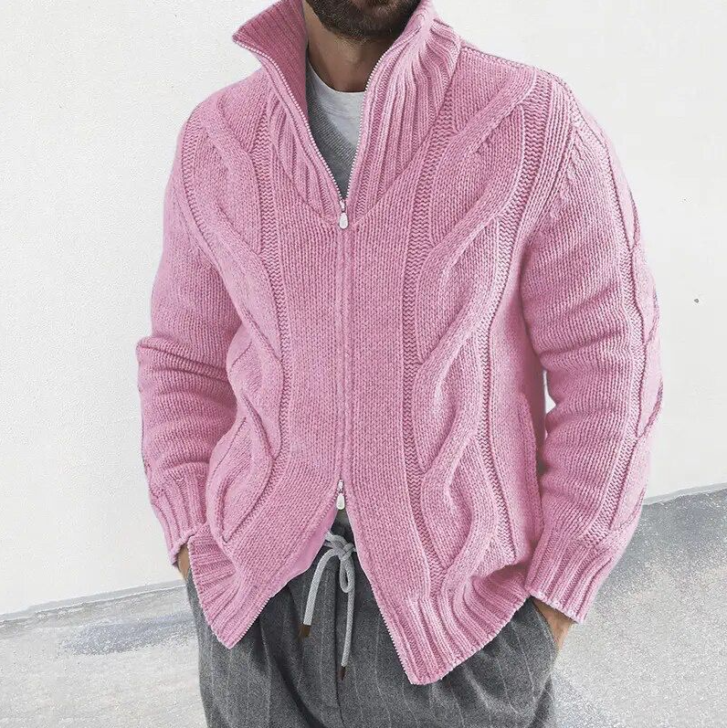 Premium gebreid herenvest - elegant en warm