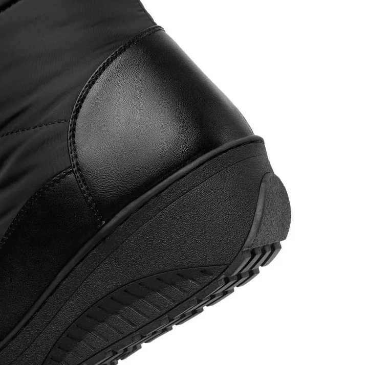 Strakke winterlaarzen | met bont gevoerde kniehoge snowboots voor dames