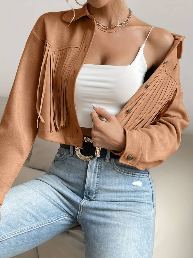 Maayke - bohemien kort jasje voor dames