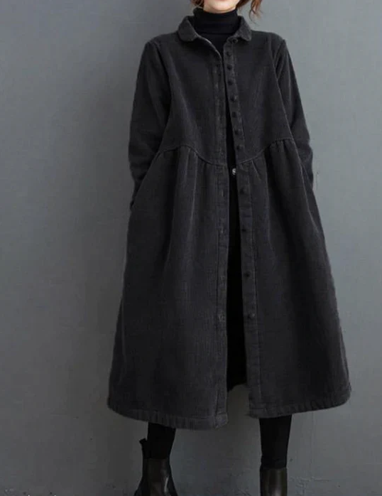 Zoëla | warme en lange jas voor herfst en winter