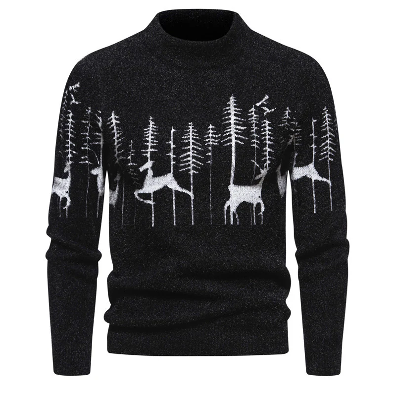 Premium herentrui in kerstlook
