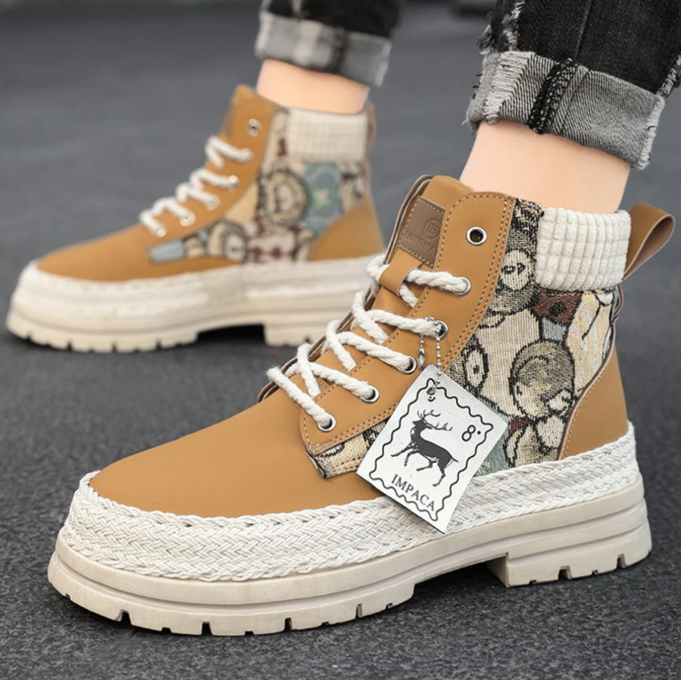 Aggelos - stoere en stijlvolle hoge laarzen voor heren