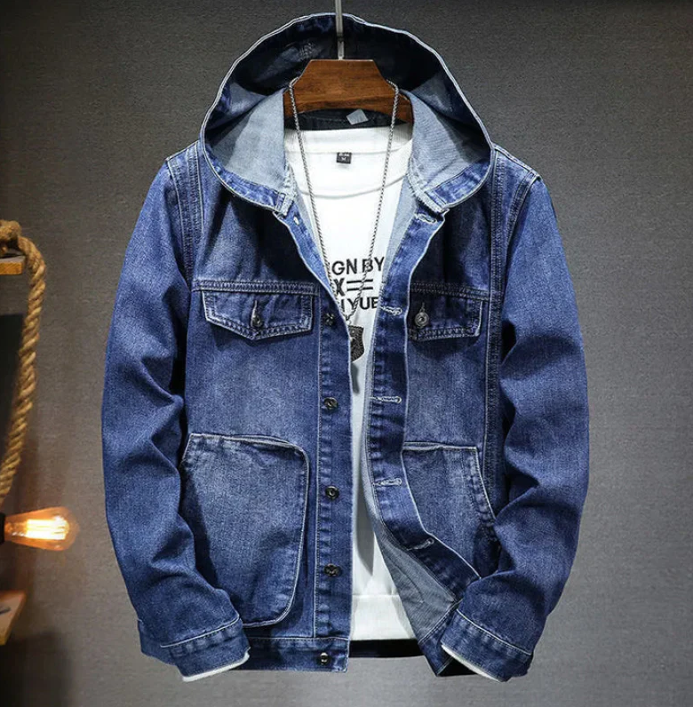 Jacques | vintage herenjas met capuchon