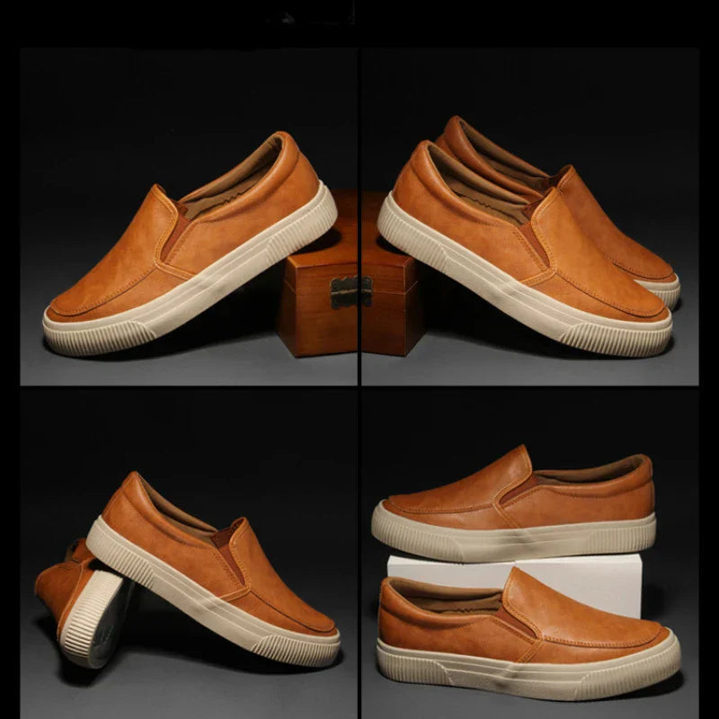 Elegante leren loafers voor heren
