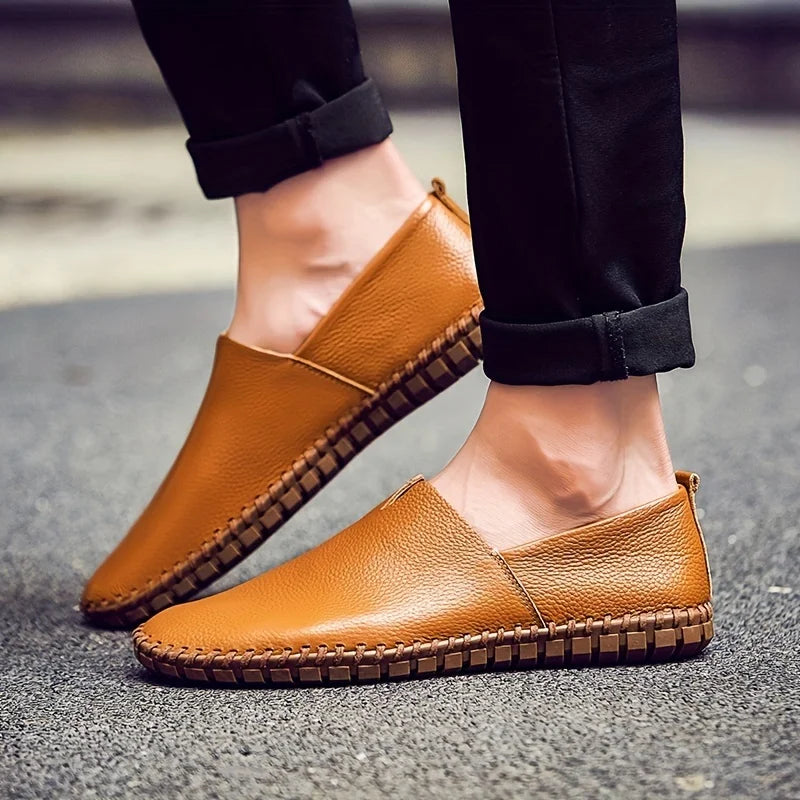 Matt - Elegante herenloafers van echt leer