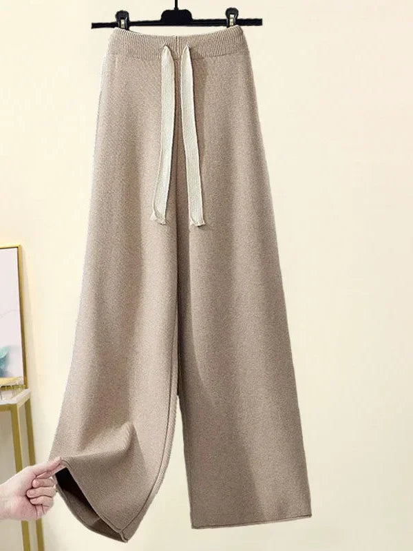 Wintergebreide set - warmte en stijl in een elegante outfit