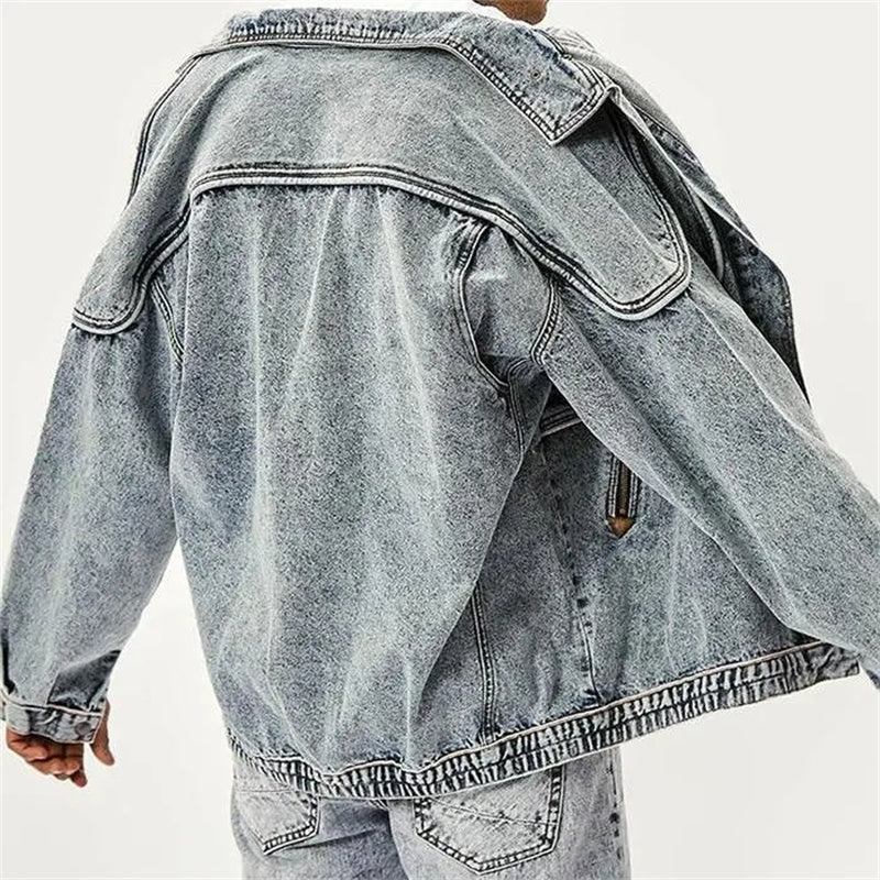 Roman - slim moto-denimjack