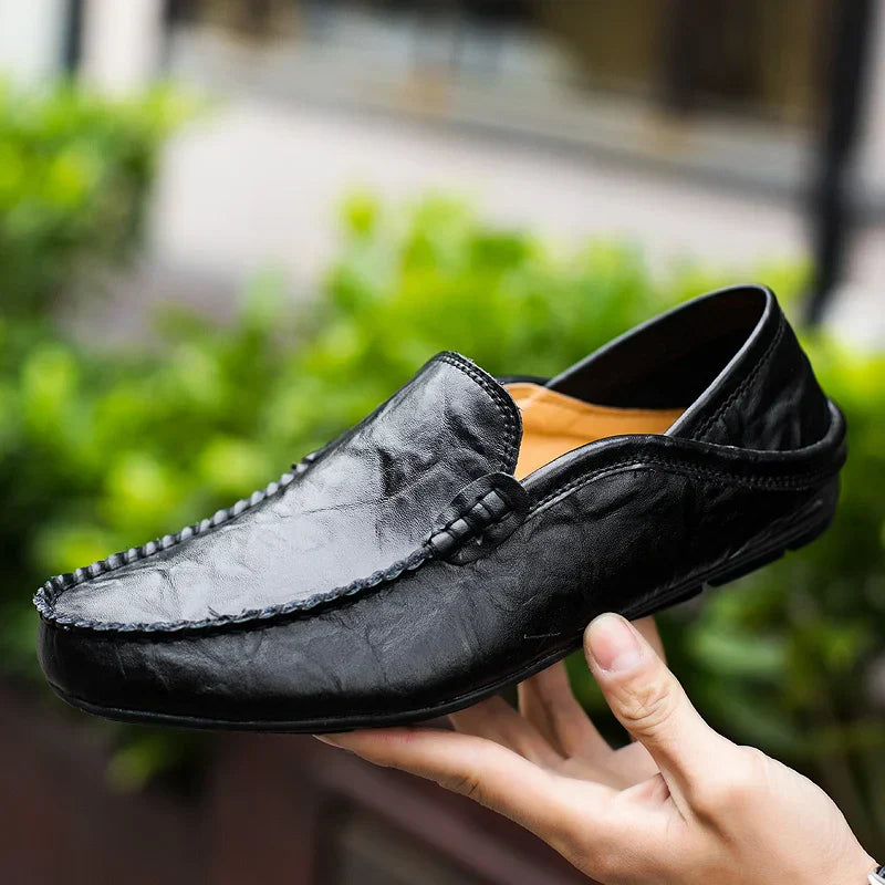 Herenschoenen van echt Italiaans leer