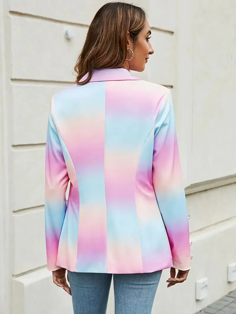 Kleurrijke - eenhoorn blazer voor de zomer | Tyla