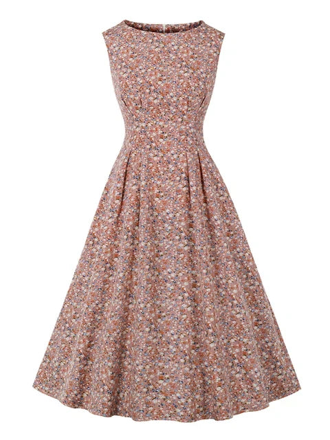 Katharina - zwart-witte retrojurk