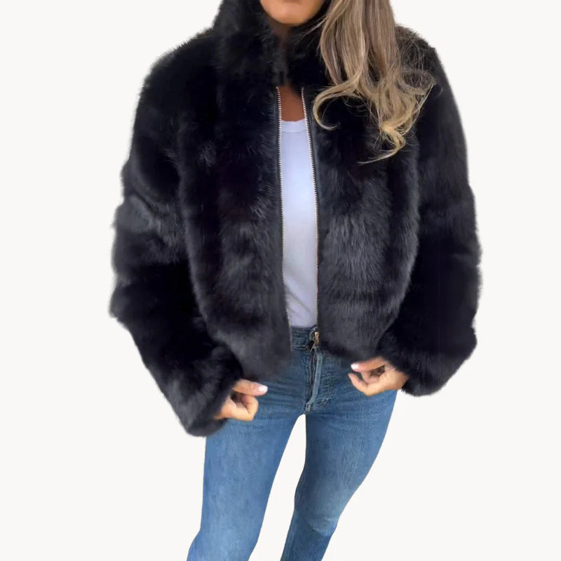 Hoop - luxe fur comfort damesjas