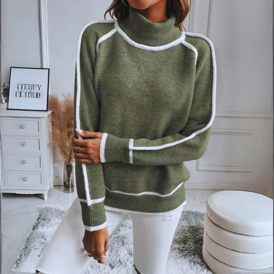 Winona - elegante, warm gevoerde trui voor dames