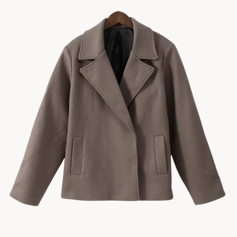 Wanda - elegante damesjas met revers-bovenkleding