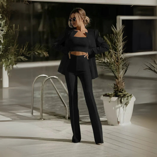 Theodosia - moeiteloos chique 3-delige ensembleset voor dames