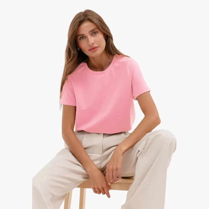 Collet - luxe zachte stretch - dames - t-shirt