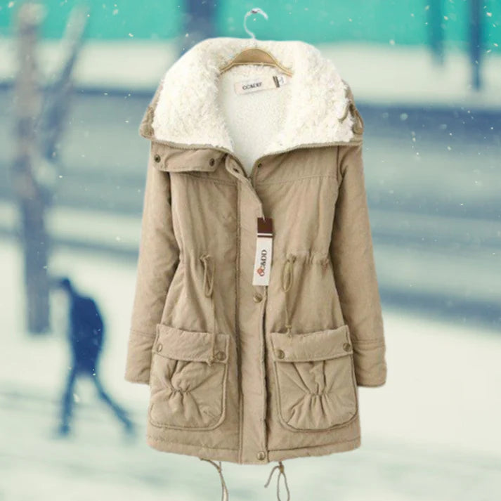 Yinara - fleece winterjas voor dames