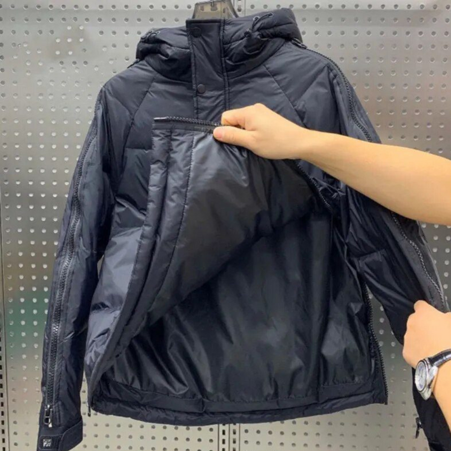 Juan - elegante gewatteerde jas voor heren