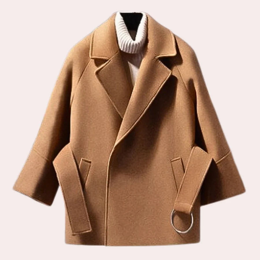 Delaney - stijlvol jasje met modieuze riem voor dames