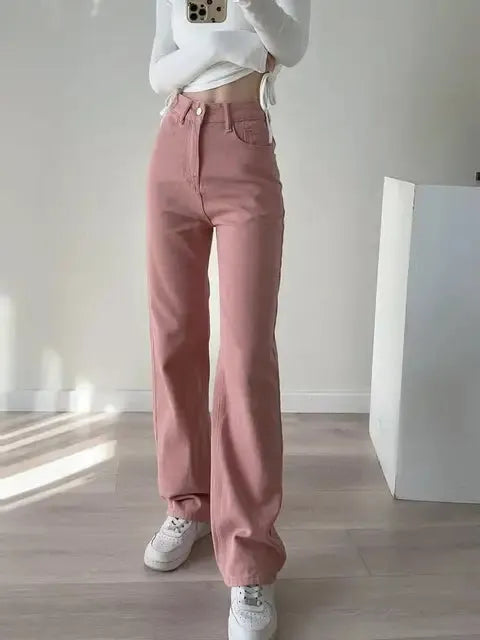 Winterjeans voor dames, recht model, casual & stijlvol