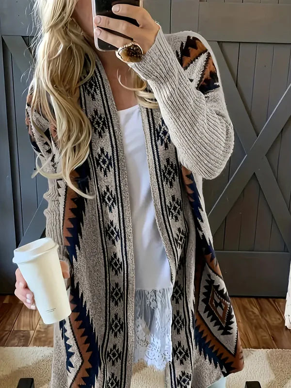Amory - boho-chique open vest draag de geest van vrijheid uit