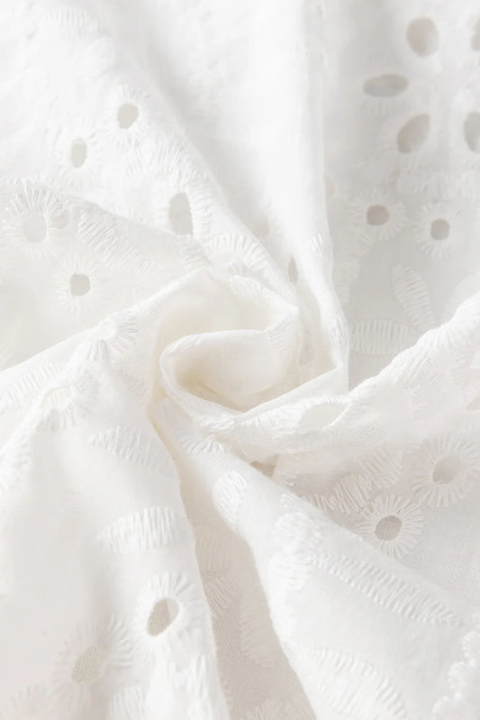 Blouse met v-hals, relaxte pasvorm en elegante details voor dames