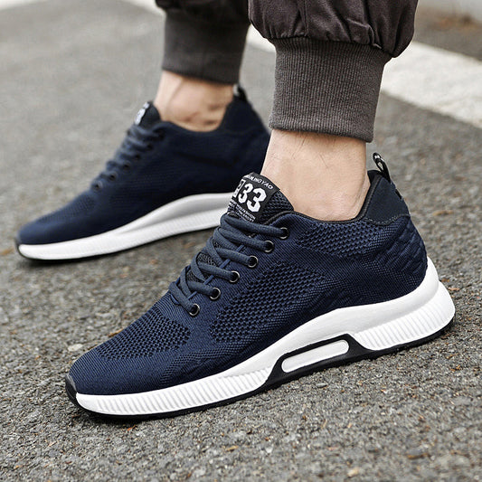 Comfortabele herensneakers met hakken