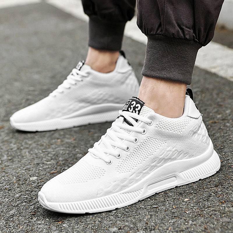 Comfortabele herensneakers met hakken
