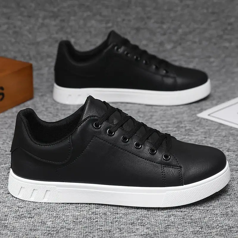 Comfortabele heren veterschoenen met comfortabele zool