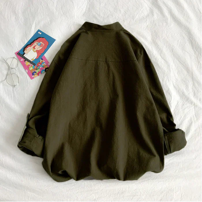 Barnaby - voorjaarsblouse met borstzakje