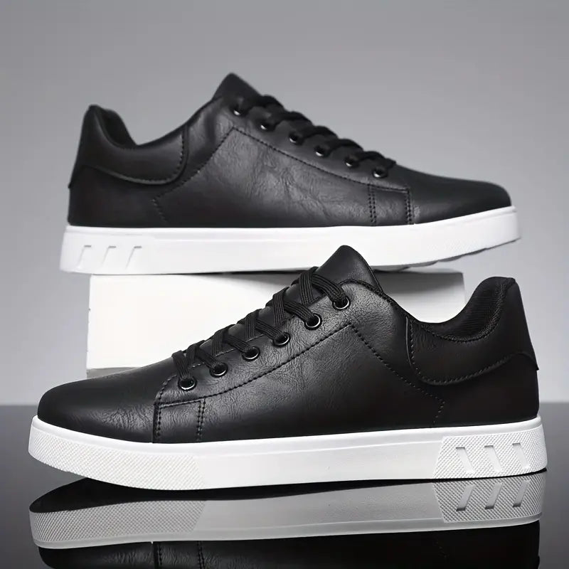 Comfortabele heren veterschoenen met comfortabele zool