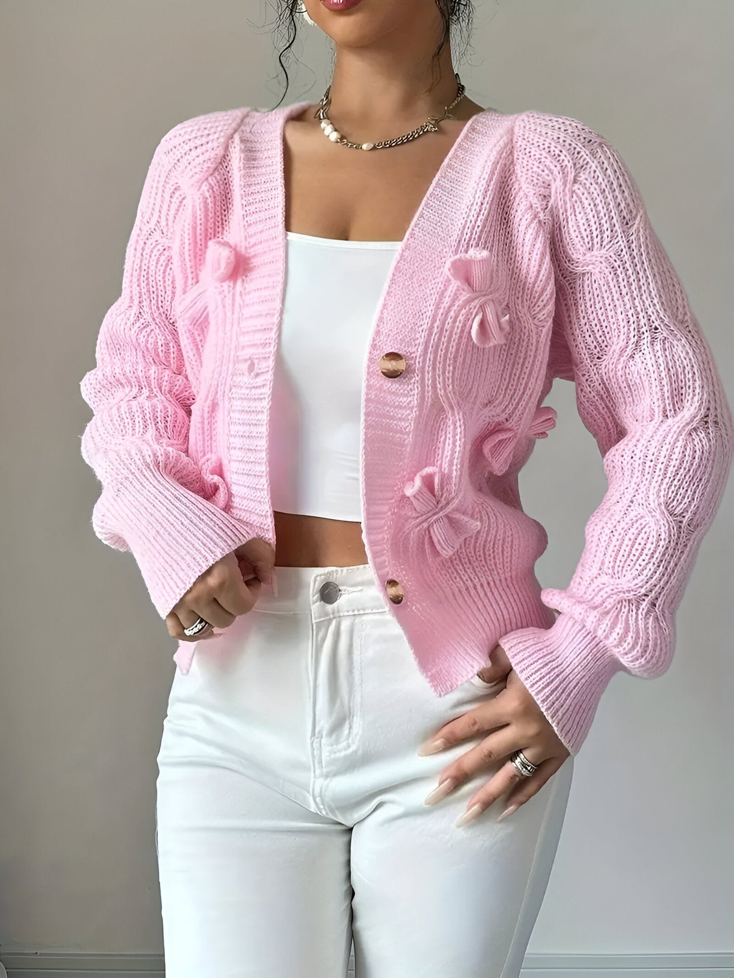 Ria | vrouwelijk elegant gebreid vest