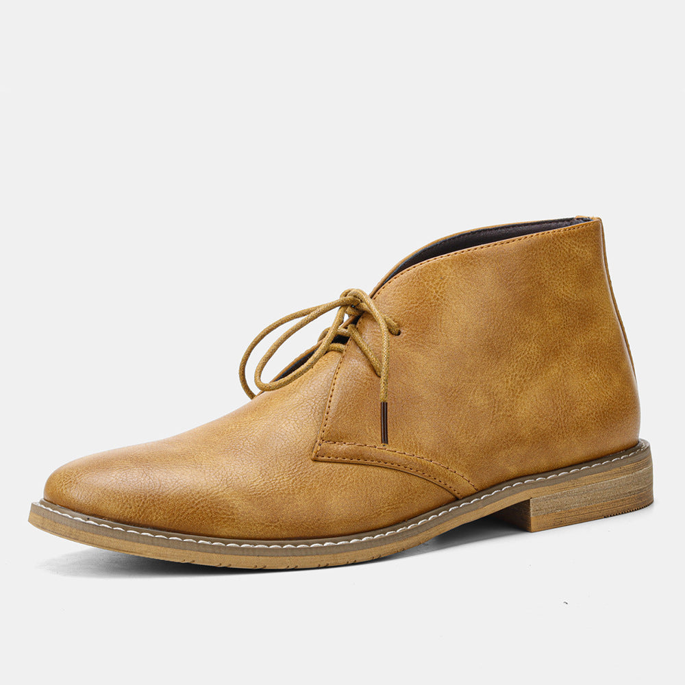 Klassieke woestijnlaarzen voor heren in vintage stijl