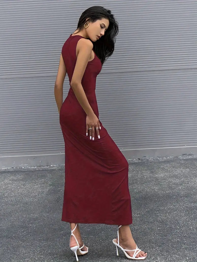 Hannah - tweedelige crop top en hoge taille broek met wijde pijpen