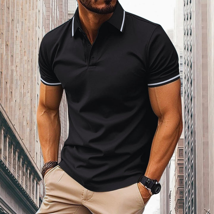 Olivier | Fris ademend comfort herenpoloshirt