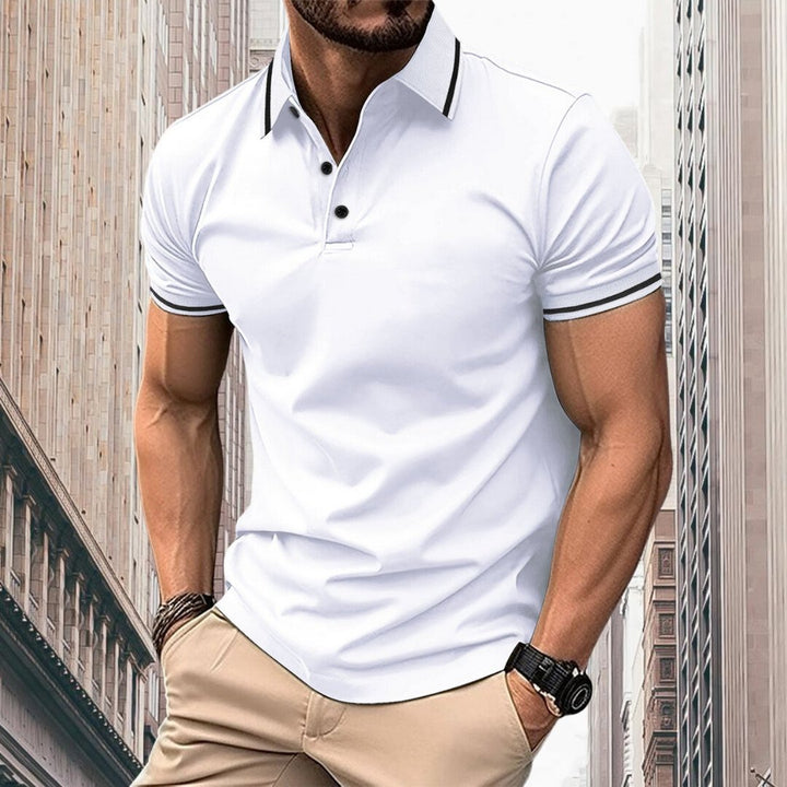 Olivier | Fris ademend comfort herenpoloshirt