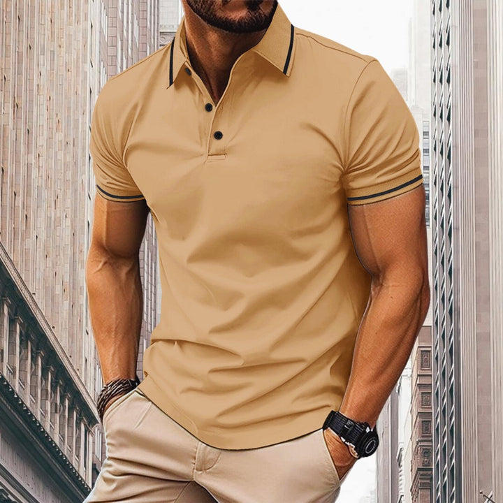 Olivier | Fris ademend comfort herenpoloshirt