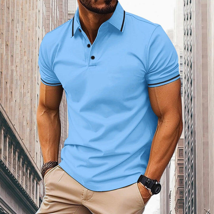 Olivier | Fris ademend comfort herenpoloshirt