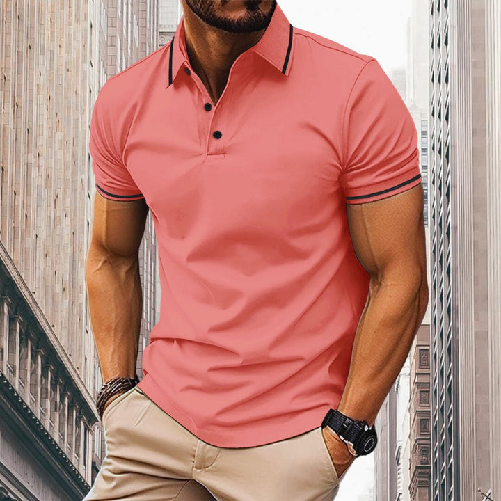 Olivier | Fris ademend comfort herenpoloshirt