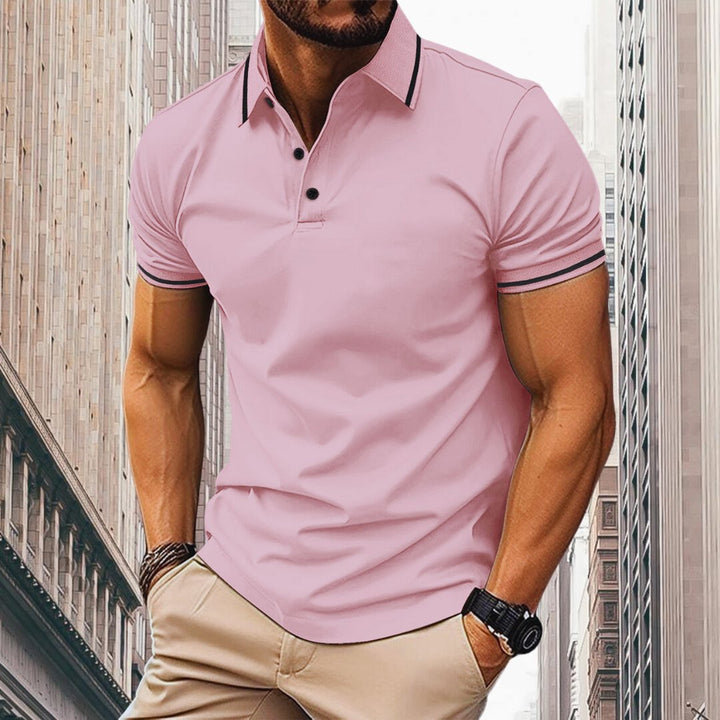 Olivier | Fris ademend comfort herenpoloshirt