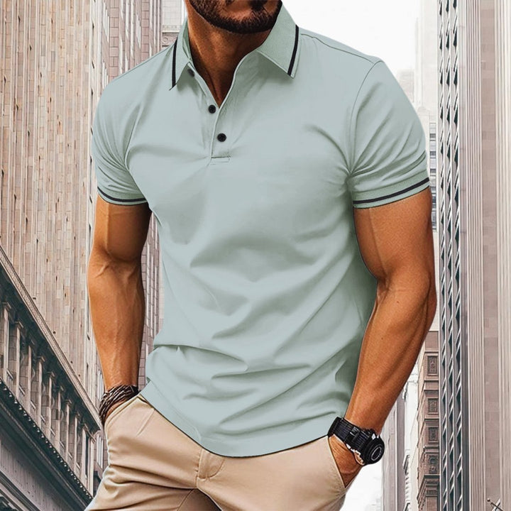 Olivier | Fris ademend comfort herenpoloshirt