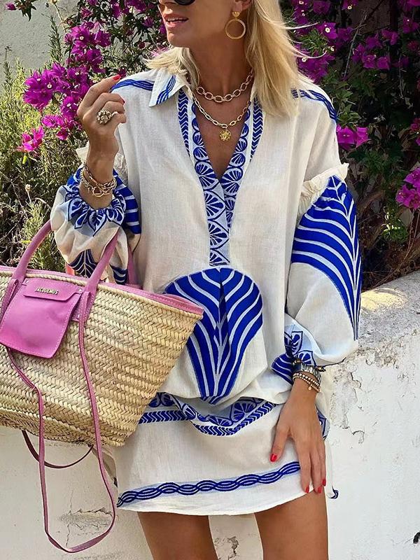 Zoe - elegante strandjurk