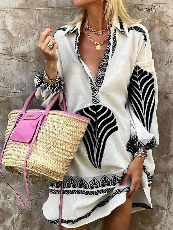 Zoe - elegante strandjurk