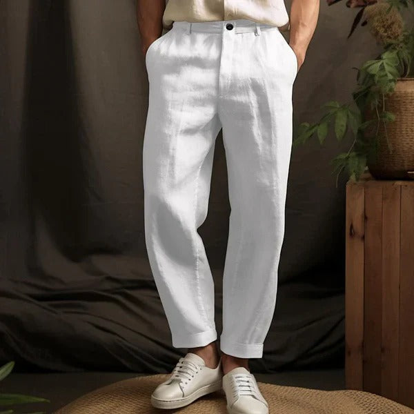 Lichte linnen broek voor heren - Klaus