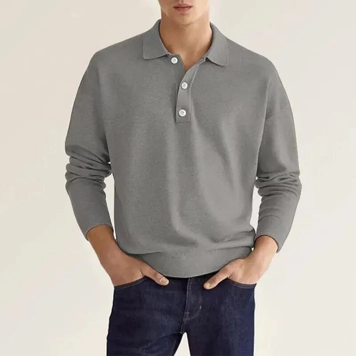 Elias - poloshirt lange mouwen