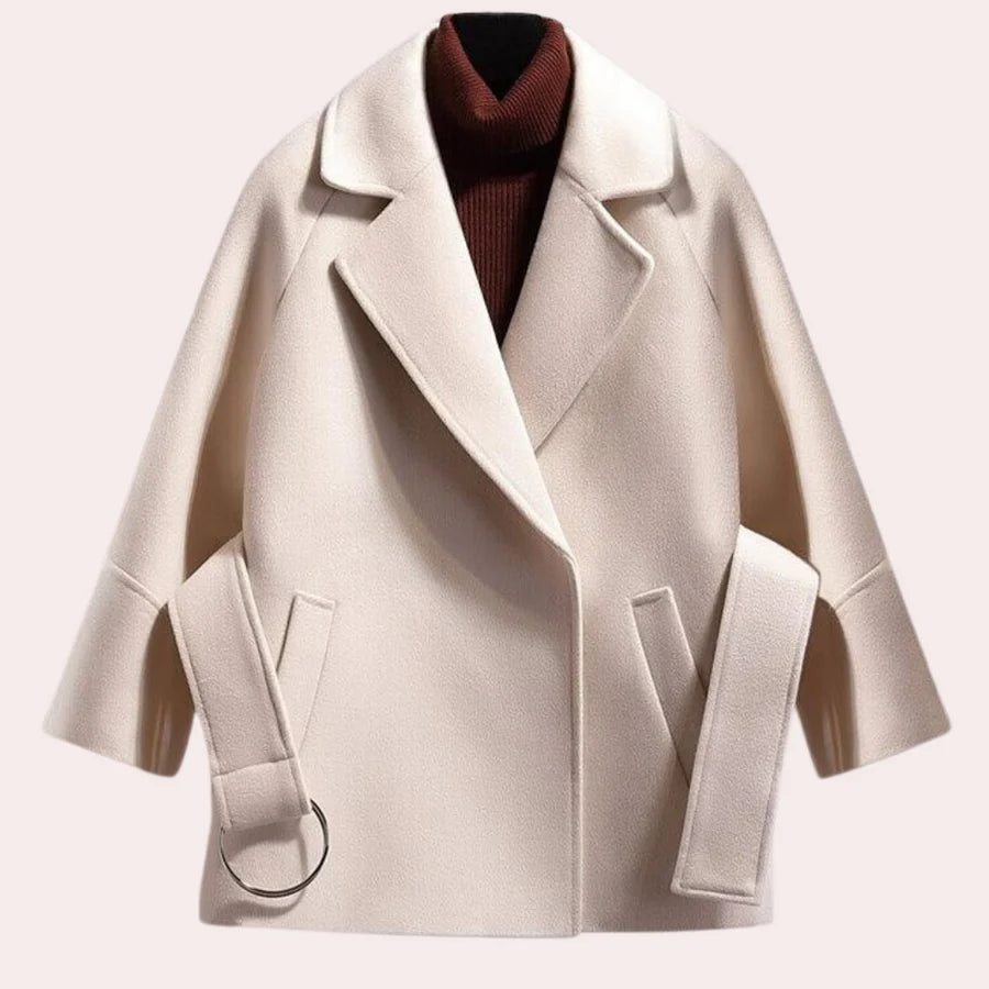 Delaney - stijlvol jasje met modieuze riem voor dames