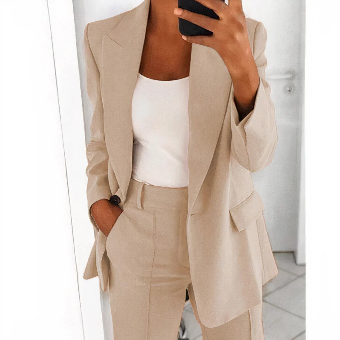 Olivia – 2-delige dameskantooroutfit