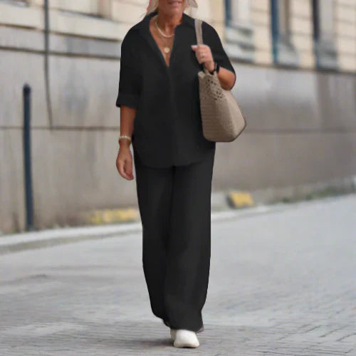 Britta - stijlvolle, tweedelige damesset voor elke gelegenheid