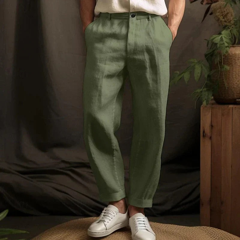 Lichte linnen broek voor heren - Klaus